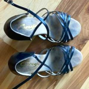 Black Capezio Latin Dance shoes